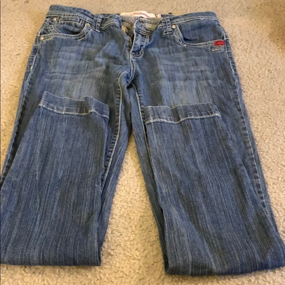 Thrifted throwback jeans